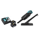 Makita DCL 182 RM B Akku Staubsauger 18 V Schwarz + 2x Akku 4,0 Ah + Ladegerät - Toolbrothers