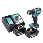 Makita DDF 487 RT Akku Bohrschrauber 18 V 40 Nm Brushless + 2x Akku 5,0 Ah + Ladegerät - Toolbrothers