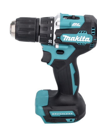 Makita DDF 487 RAJ taladro atornillador inalámbrico 18 V 40 Nm sin escobillas + 2 baterías 2,0 Ah + cargador + Makpac