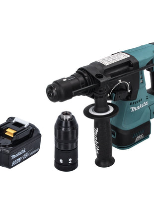 Taladro percutor inalámbrico Makita DHR 243 F1 18 V SDS plus sin escobillas + 1x batería 3,0 Ah - sin cargador