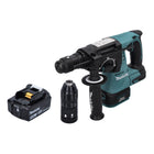 Taladro percutor inalámbrico Makita DHR 243 F1 18 V SDS plus sin escobillas + 1x batería 3,0 Ah - sin cargador