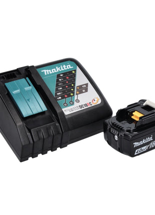 Taladro percutor a batería Makita DHR 243 RM1 18 V SDS plus sin escobillas + 1x batería 4,0 Ah + cargador