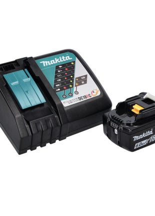 Taladro percutor inalámbrico Makita DHR 243 RG1 18 V SDS plus sin escobillas + 1x batería 6,0 Ah + cargador