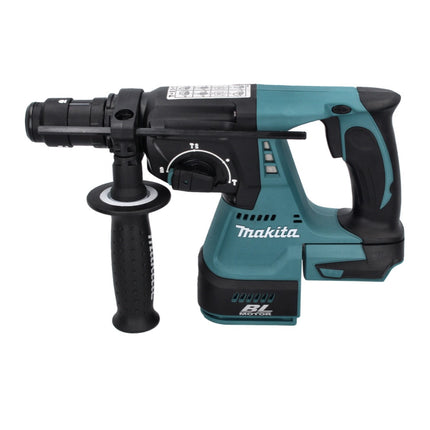 Trapano a percussione a batteria Makita DHR 243 RG 18 V SDS plus Brushless + 2x batteria ricaricabile 6,0 Ah + caricabatterie