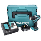 Makita DDF 487 RT1J Akku Bohrschrauber 18 V 40 Nm Brushless + 1x Akku 5,0 Ah + Ladegerät + Makpac - Toolbrothers