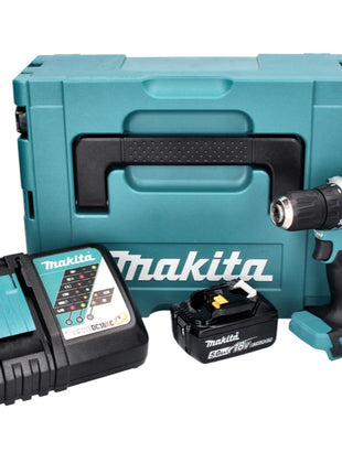 Makita DDF 487 RT1J Akku Bohrschrauber 18 V 40 Nm Brushless + 1x Akku 5,0 Ah + Ladegerät + Makpac - Toolbrothers