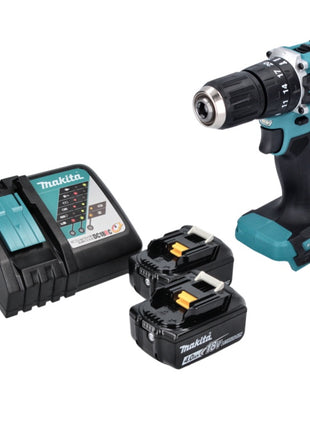 Makita DHP 487 RM Akku Schlagbohrschrauber 18 V 40 Nm Brushless + 2x Akku 4,0 Ah + Ladegerät - Toolbrothers