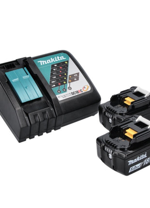 Makita DHP 487 RT Akku Schlagbohrschrauber 18 V 40 Nm Brushless + 2x Akku 5,0 Ah + Ladegerät - Toolbrothers