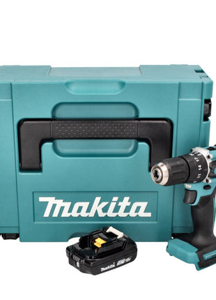 Makita DHP 487 A1J Akku Schlagbohrschrauber 18 V 40 Nm Brushless + 1x Akku 2,0 Ah + Makpac - ohne Ladegerät