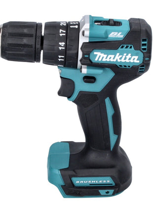 Makita DHP 487 RAJ Perceuse-visseuse à percussion sans fil 18 V 40 Nm Brushless + 2x Batteries 2,0 Ah + Chargeur + Makpac