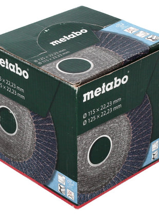 Disco de lijado de láminas Metabo, disco dentado P120 125 mm 22,23 mm (20 x 623154000) para amoladoras angulares