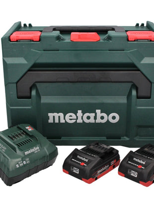 Metabo 18 V LiHD Basis Set + 2x Akku 4,0 Ah + ASC 55 Ladegerät + metaBOX