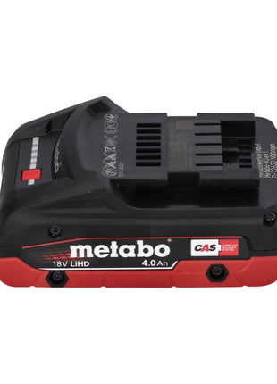 Kit de base Metabo 18 V LiHD + 2x batterie 4,0 Ah + chargeur ASC 145 DUO + ​​metaBOX