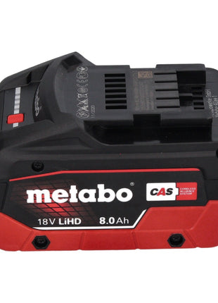 Metabo 18 V LiHD Basis Set + 2x Akku 8,0 Ah + ASC 55 Ladegerät + metaBOX