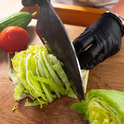 Guanti monouso in nitrile - neri 100 pezzi Taglia L / Large / non sterili