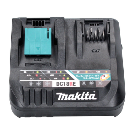 Makita DC 18 RE Multi Schnell Ladegerät 10,8 - 12 V / 14,4 - 18 V ( 198720-9 ) für Li-Ion Akku