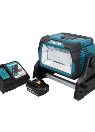 Makita DML 809 RT1 Akku LED Baustrahler 18 V 10000 lm + 1x Akku 5,0 Ah + Ladegerät