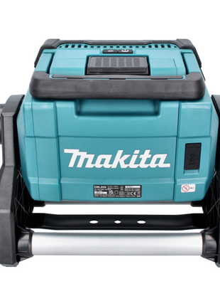 Makita DML 809 RT Projecteur de chantier LED sans fil 18 V 10000 lm + 2x batterie 5,0 Ah + chargeur