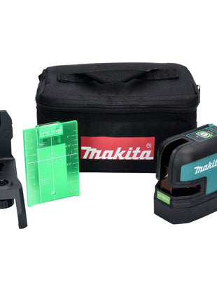 Makita SK 106 GDZ batería láser de líneas cruzadas láser de punto cruzado verde 12 V Solo - sin batería, sin cargador