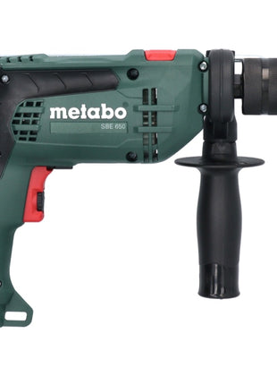 Metabo SBE 650 set Perceuse à percussion 320 W 10 Nm (600742870) + Set de 79 forets + Coffret de transport