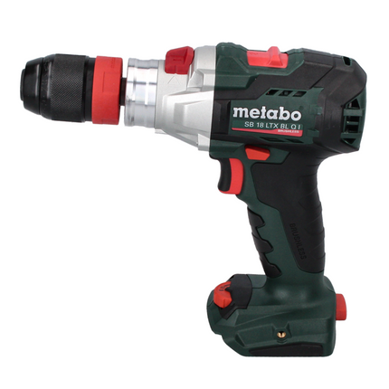 Metabo SB 18 LTX BL Q I Trapano avvitatore con percussione a batteria 18V 130 Nm ( 602361660 ) + 2x Batterie 5,5 Ah + Caricatore + Valigetta metaBOX