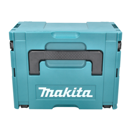 Kit alimentatore Makita 18 V con - 2x batterie BL 1860 B 6,0 Ah (2x 197422-4) + caricatore rapido multi DC 18 RE (198720-9) + Makpac