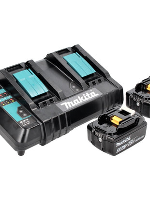 Zestaw Makita Power Source Kit 18 V z akumulatorem 2x BL 1850 B 5,0 Ah ( 197280-8 ) + podwójna ładowarka DC 18 SH ( 199687-4 )