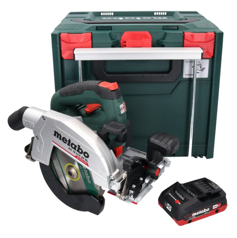 Metabo KS 18 LTX 66 BL Akumulatorowa pilarka tarczowa 18 V 165 mm + 1x akumulator 4,0 Ah + metaBOX - bez ładowarki