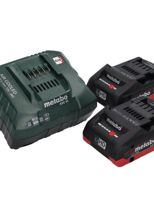 Metabo KS 18 LTX 66 BL Akku Handkreissäge 18 V 165 mm + 2x Akku 4,0 Ah + Ladegerät + metaBOX