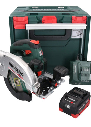 Metabo KS 18 LTX 66 BL Akumulatorowa pilarka tarczowa 18 V 165 mm + 1x akumulator 8,0 Ah + ładowarka + metaBOX