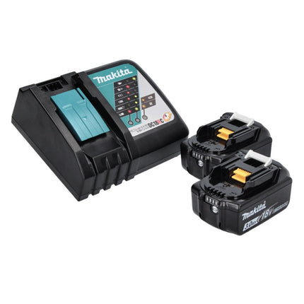 Trapano avvitatore a batteria Makita DDF 486 RFJ 18 V 130 Nm brushless + 2x batteria ricaricabile 3,0 Ah + caricabatterie + Makpac