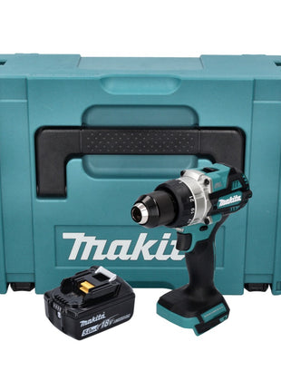 Makita DDF 486 T1J Akku Bohrschrauber 18 V 130 Nm Brushless + 1x Akku 5,0 Ah + Makpac - ohne Ladegerät