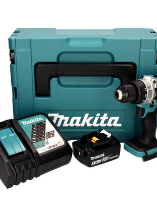 Makita DDF 486 RT1J Perceuse-visseuse sans fil 18 V 130 Nm Brushless + 1x batterie 5,0 Ah + chargeur + Makpac