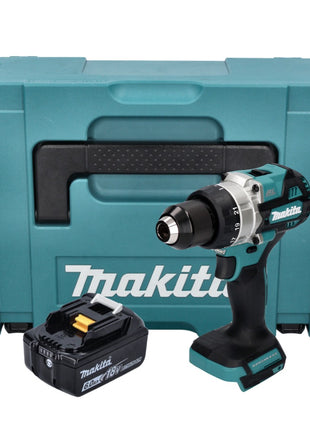 Makita DDF 486 G1J akumulatorowa wiertarko-wkrętarka 18 V 130 Nm bezszczotkowa + 1x akumulator 6,0 Ah + Makpac - bez ładowarki