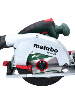 Metabo KS 66 FS Handkreissäge 1500 W 190 mm + 1x Sägeblatt + KFS 44 Kappschiene