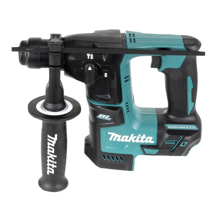 Makita DHR 171 Z Trapano a percussione a batteria 18 V 1,2 J SDS plus Brushless + set di punte da 5 pezzi - senza batteria, senza caricabatteria