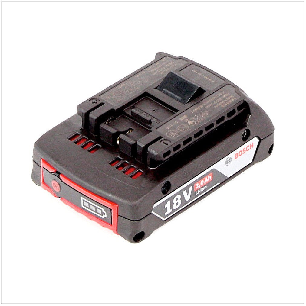Bosch GBA 18V 2,0 Ah / 2000 mAh Batteria agli ioni di litio ad inserimento (1600Z00036)