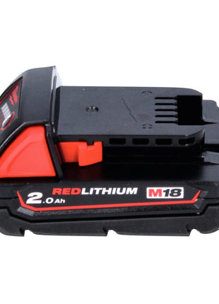 Milwaukee M18 FMT-201X FUEL Akku Multitool 18 V Brushless + 1x Akku 2,0 Ah + 7 tlg. Zubehör Set + HD Box - ohne Ladegerät