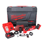 Milwaukee M18 FMT-201X FUEL Akku Multitool 18 V Brushless + 1x Akku 2,0 Ah + Ladegerät + 7 tlg. Zubehör Set + HD Box