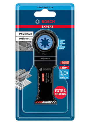 Hoja de sierra de inmersión Bosch EXPERT PAIZ 32 AIT Starlock Plus 32 x 50 mm 10 piezas (2608900020) para carburo metálico MetalMax - sucesor de 2608664495