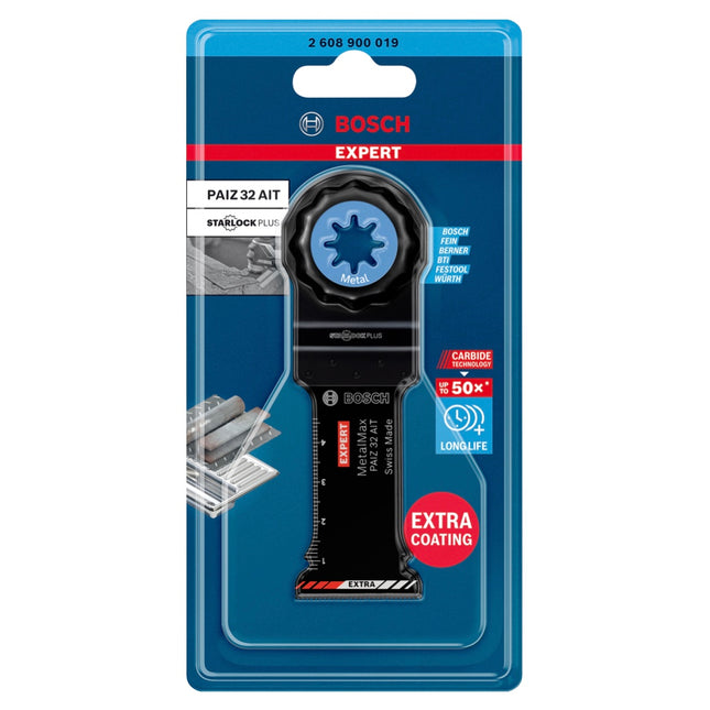 Bosch EXPERT PAIZ 32 AIT Lama per tagli dal pieno Starlock Plus / 32 x 50 mm - 10 pz. ( 2608900020 )
