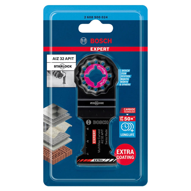 Bosch EXPERT MultiMax AIZ 32 APIT Lama per sega ad affondamento Starlock 32 x 40 mm - 1 pz. ( 2608900024 ) Carbide Multi