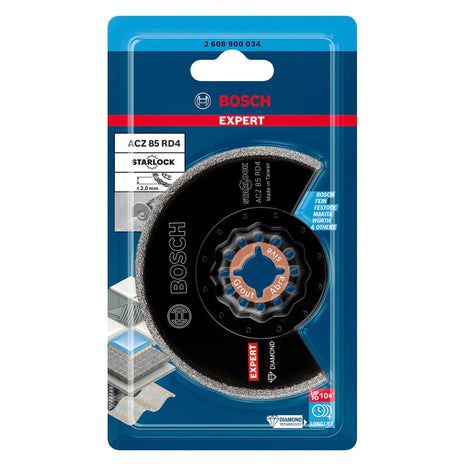 Bosch EXPERT ACZ 85 RD4 Lama per sega a segmenti diamantata Starlock 85 mm - 10 pz. ( 2608900035 ) - per mattonelle