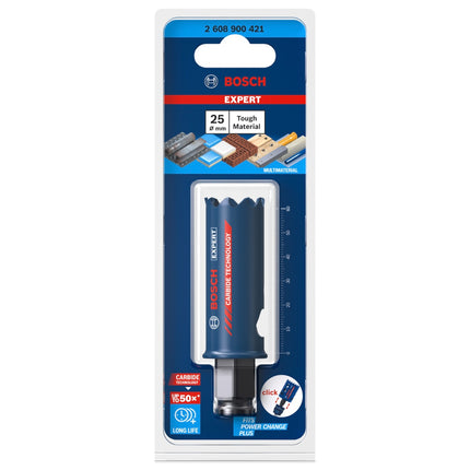 Bosch EXPERT Tough Material Lochsäge 25 x 60 mm Carbide ( 2608900421 ) Universal - Nachfolger von 2608594165