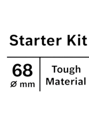 Bosch EXPERT Tough Material Lochsägen Starter Set 68 x 60 mm Carbide ( 2608900450 ) Universal - Nachfolger von 2608594267 - Toolbrothers