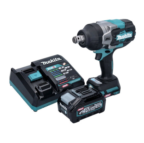 Makita TW 001 GM101 Akku Schlagschrauber 40 V max. 1800 Nm Brushless XGT + 1x Akku 4,0 Ah + Ladegerät