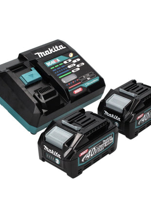 Makita TW 001 GM201 Clé à choc sans fil 40 V max. 1800 Nm Brushless XGT + 2x batterie 4,0 Ah + chargeur