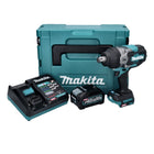 Makita TW 001 GM101 Clé à choc sans fil 40 V max. 1800 Nm Brushless XGT + 1x batterie 4,0 Ah + chargeur + Makpac