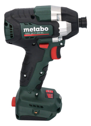 Metabo SSD 18 LT 200 BL Cordless Impact Wrench 200 Nm 1/4"  Brushless 18V + Case metaBOX - without battery, without charger (602397840)