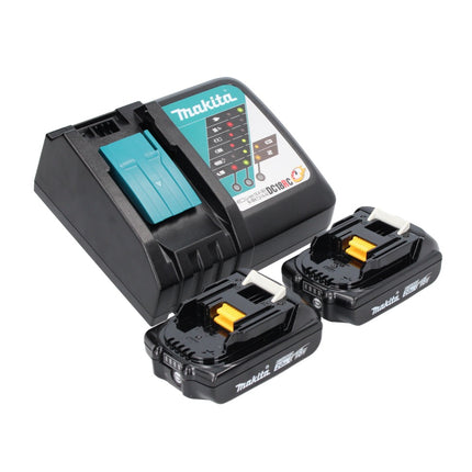 Trapano avvitatore a batteria Makita DDF 453 RA 18 V 42 Nm + 2x batteria ricaricabile 2,0 Ah + caricabatterie